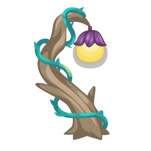Fairy Purple Lamp
