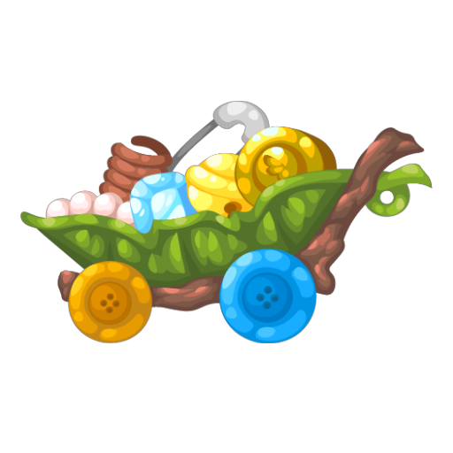 Fairy Treasures Wheelbarrow