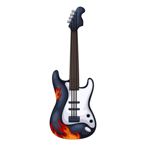Fire Guitar