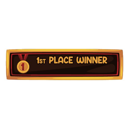 First Place Winner Banner