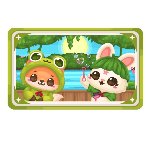 Froggy Friends Profile Card