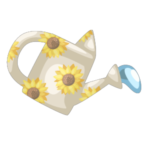 Garden White Watering Can