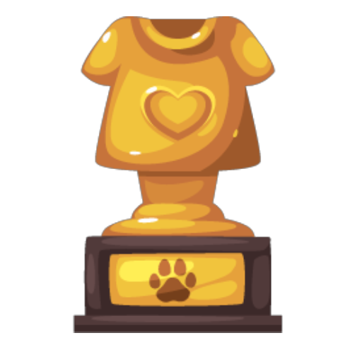 Gold Cloth Lover Trophy