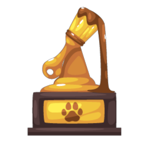 Gold Colorful Trophy