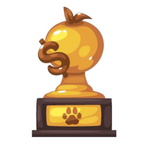 Gold Fruit Seller Trophy