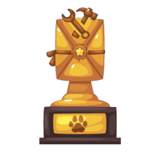 Gold Recipe Master Trophy