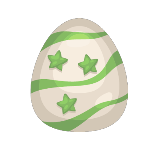 Green Chocolate Easter Egg