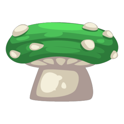 Green Mushroom Stool