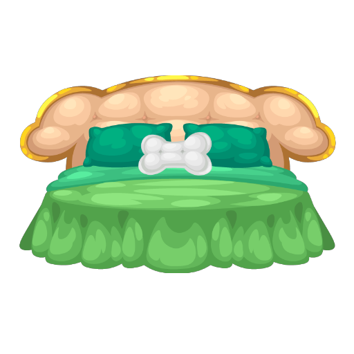 Green Puppy Bed