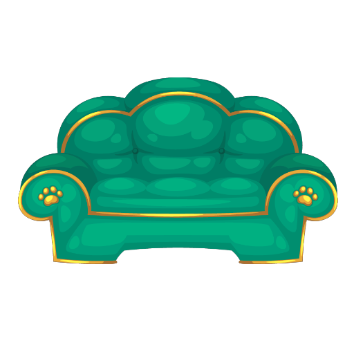 Green Puppy Couch