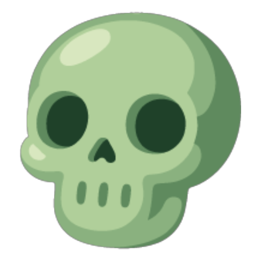 Green Skull Material