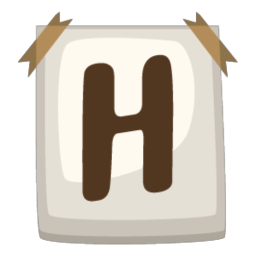 H Sticker
