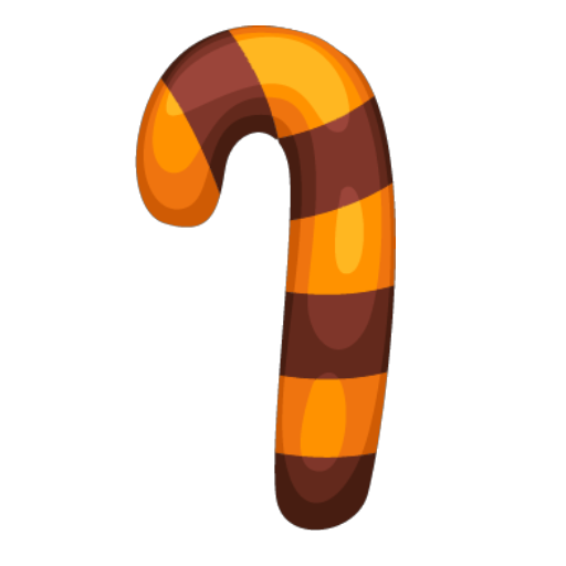 Halloween Candy Cane