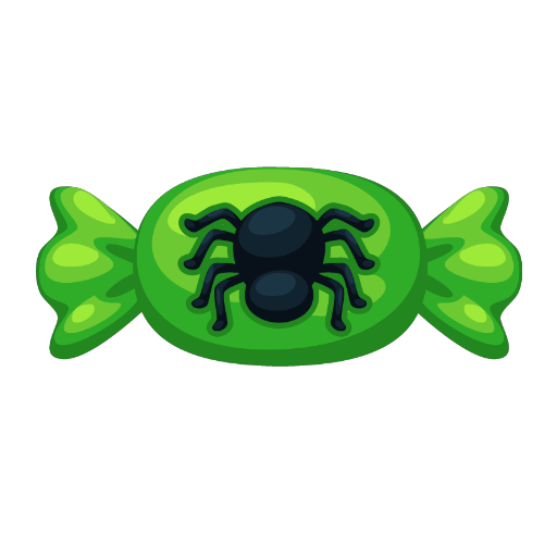 Halloween Green Candy