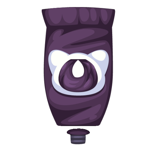 Halloween Purple Wig Dye
