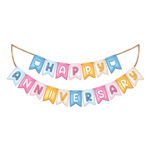 Happy Anniversary Banners