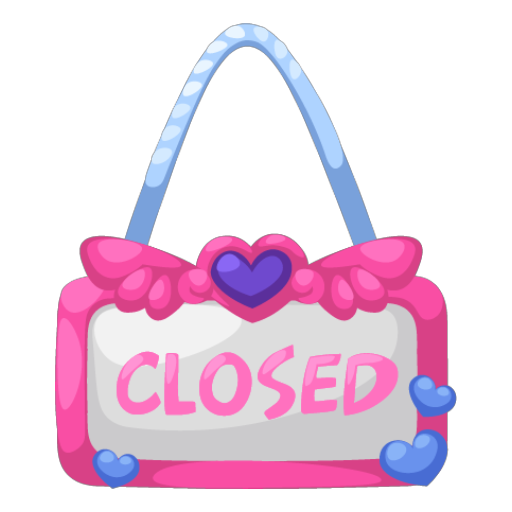 Harajuku Closed Sign