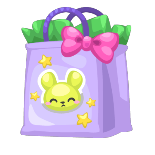 Harajuku Purple Bunny Bag