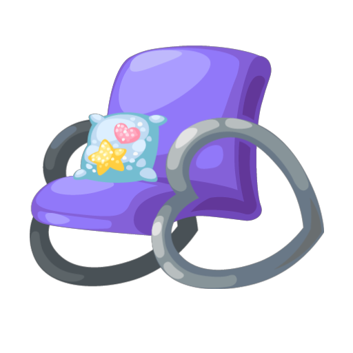Harajuku Purple Chair