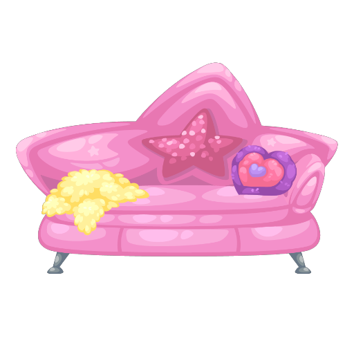 Harajuku Star Pink Armchair