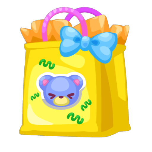 Harajuku Yellow Bear Bag