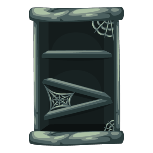 Haunted Green Shelf