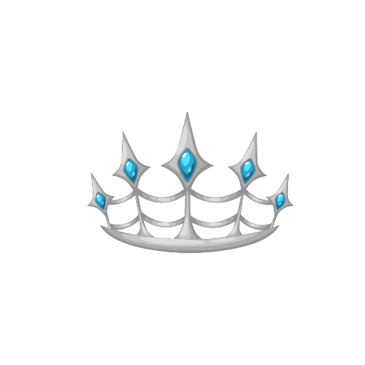 Haunted King Blue Crown