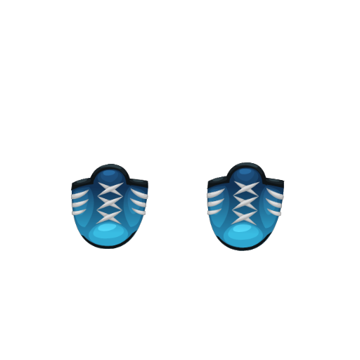 Haunted King Blue Shoes
