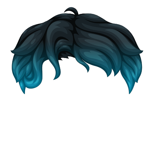Haunted King Blue Special Wig