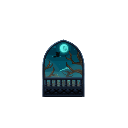 Haunted Mansion Balcony