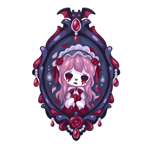 Haunted Mansion Blood Princess Portrait