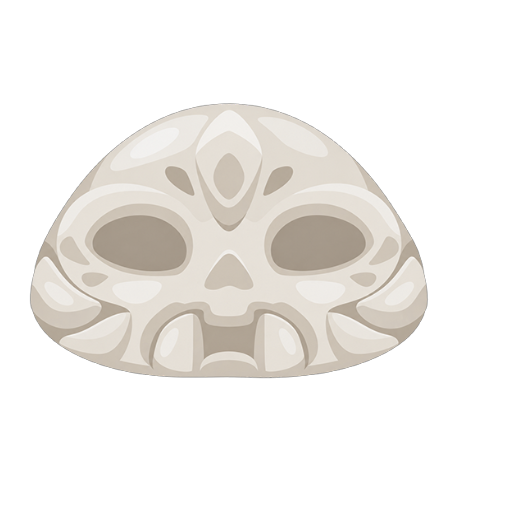 Haunted Mansion Bone Mask