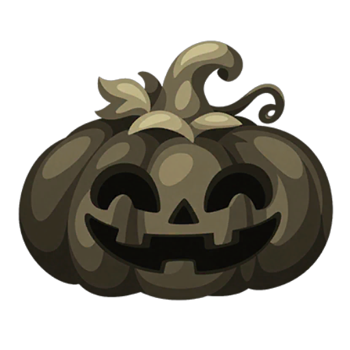 Haunted Mansion Brown Pumpkin