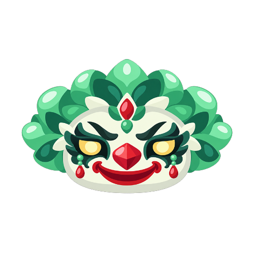 Haunted Mansion Clown Mask