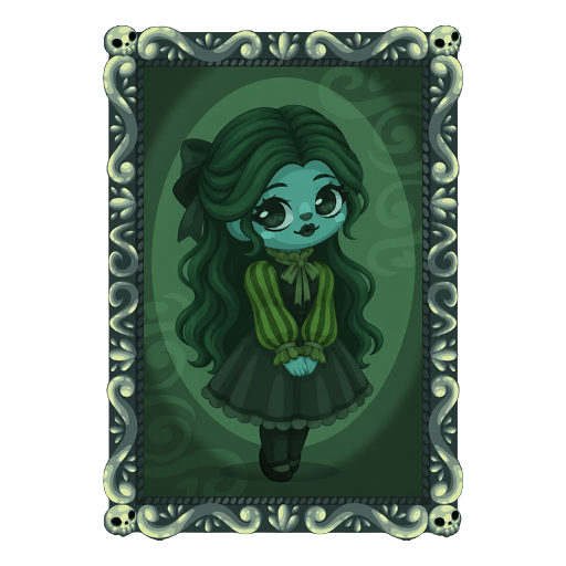 Haunted Mansion Doll Portrait