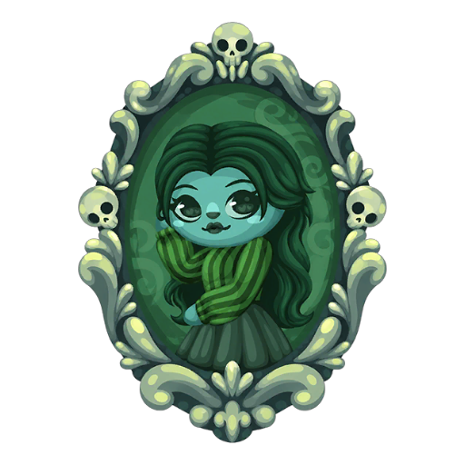 Haunted Mansion Girl Portrait