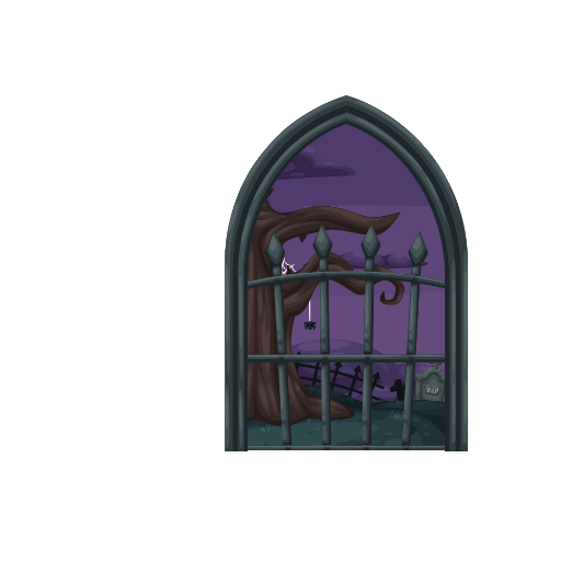 Haunted Mansion Graveyard Door