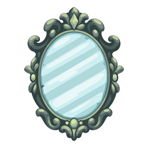 Haunted Mansion Green Mirror