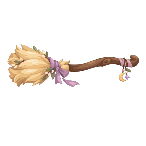 Haunted Mansion Moon Broom Mount