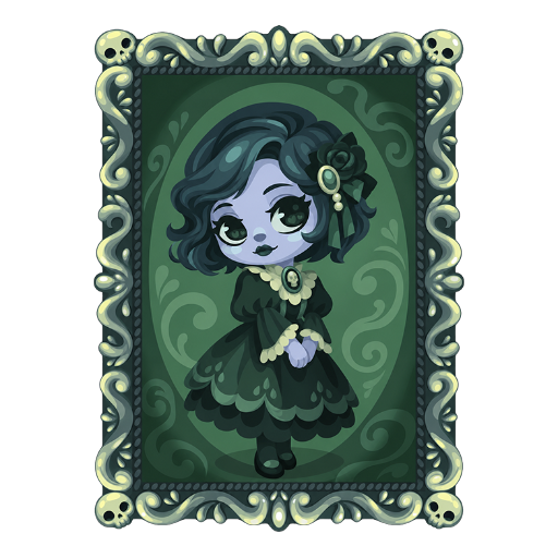 Haunted Mansion Princess Witch Portrait