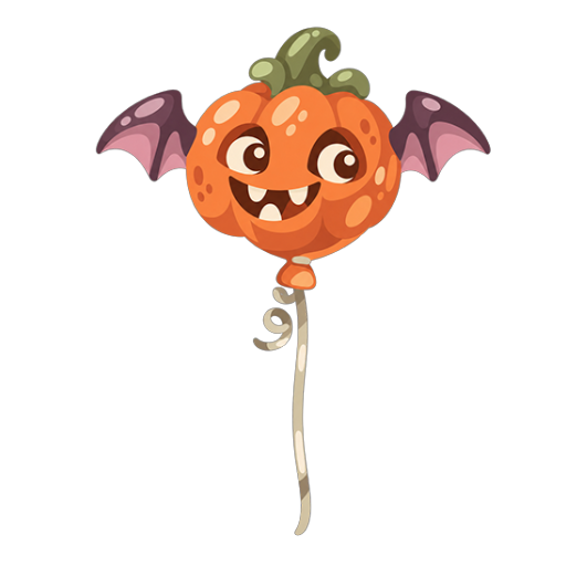 Haunted Mansion Pumpkin Balloon
