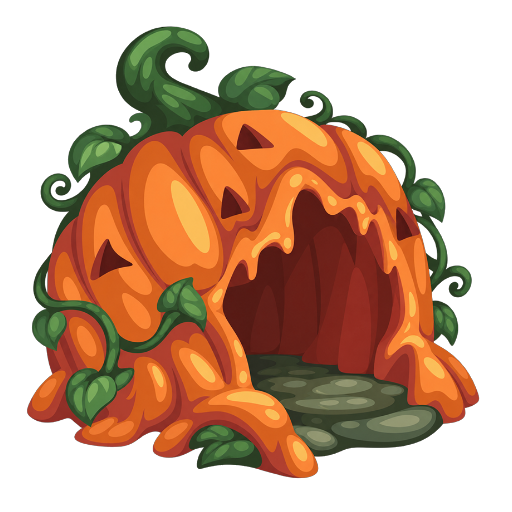 Haunted Mansion Pumpkin Cave