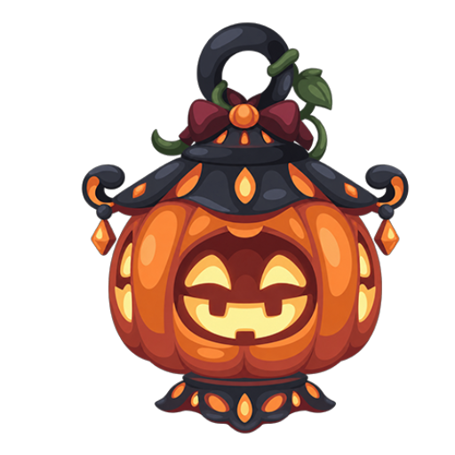 Haunted Mansion Pumpkin Lantern