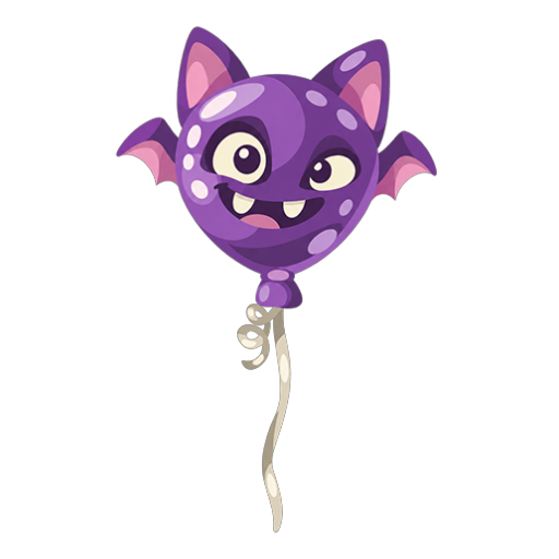 Haunted Mansion Purple Balloon