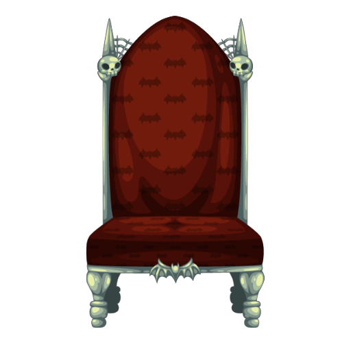 Haunted Mansion Red Chair