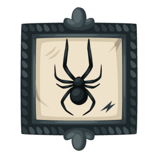 Haunted Mansion Spider Portrait