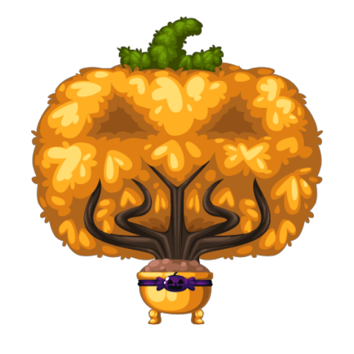 Haunted Pumpkin Tree Bonsai
