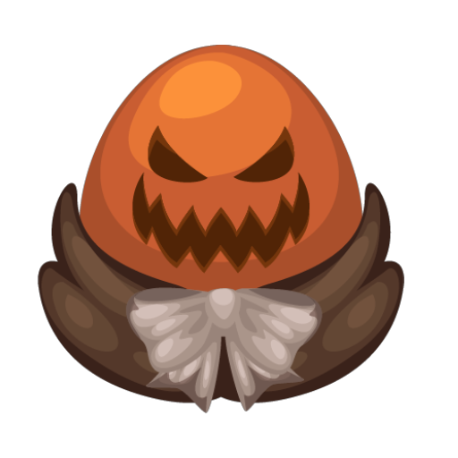 Haunted Pumpkings Mystery Egg