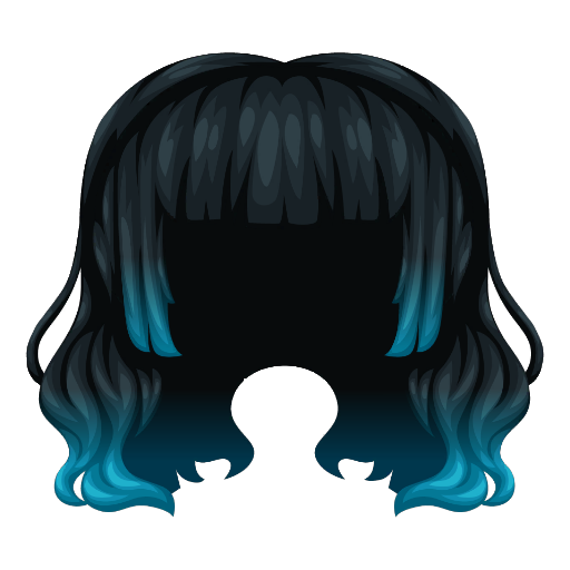 Haunted Queen Blue Special Wig