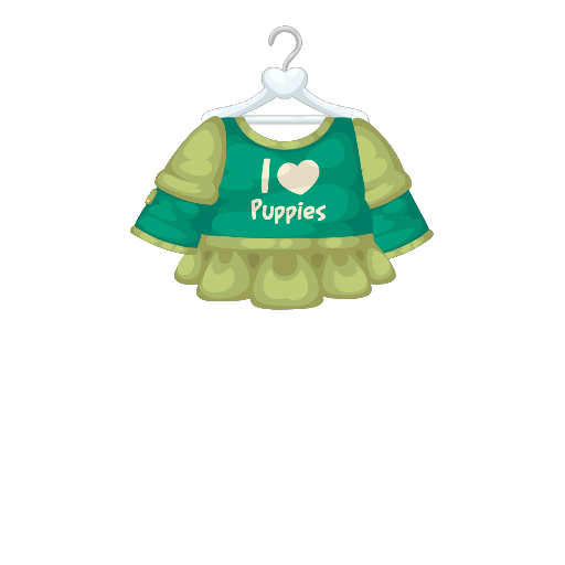 I Love Puppies Dress